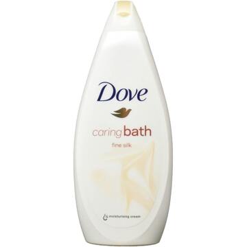 Dove Fine Silk Caring Cream Bath Women - 750 ml - Badschuim