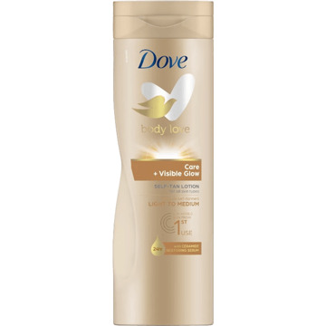 Dove Zelfbruiner Dove Visible Glow Self-Tan Lotion Fair Medium Skin 400 ml