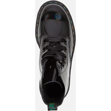 Dr. Martens Molly Rainbow veterboots zwart lak Lak - 37