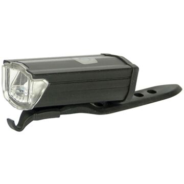 DRESCO voorlicht 200 lumen led oplaadbaar zwart