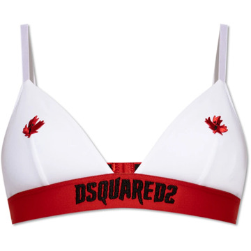 Dsquared2 Beha met logo Dsquared2 , White , Dames - Xl,L