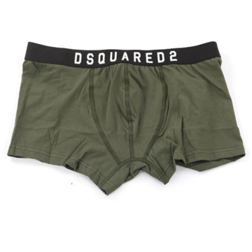 Dsquared2 Groene Boxer Ondergoed Dsquared2 , Green , Heren - Xl,L,M,S