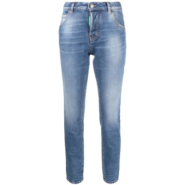 Dsquared2 Slim-Fit Broek Dsquared2 , Blue , Dames - S,Xs