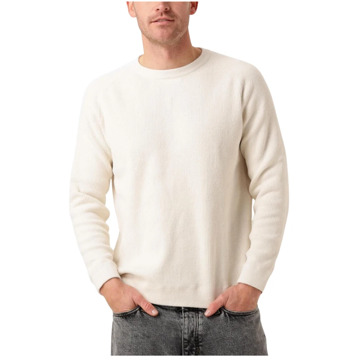 Dstrezzed Njord Crew Witte Trui Dstrezzed , Beige , Heren - 2Xl,Xl,L,M,S