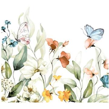 duni Servetten Happy Feeling 33x33cm wit