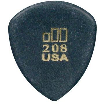 Dunlop 477-R-208 2.00 mm. plectra 2.00 mm. plectra, grote scherpe punt, 36-pack