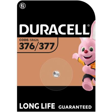 Duracell knoopcel Duralock 377, op blister