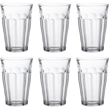 Duralex Picardie longdrinkglazen - 36 cl - 6 stuks Transparant