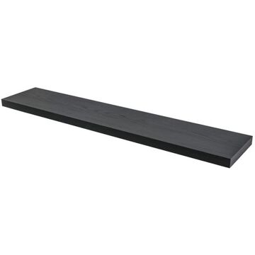 Duraline Wandplank Xl4 Zwart Eik 38mm 118x23,5cm