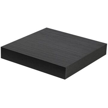 Duraline Wandplank Xl4 Zwart Eik 38mm 23,5x23,5cm