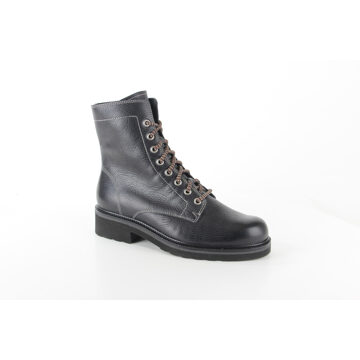 Durea modieuze comfort veterboot zwart - 4.5