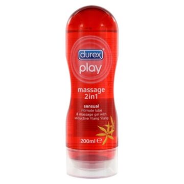 Durex Play Massage 2 in 1 Sensual glijmiddel Transparant - 000
