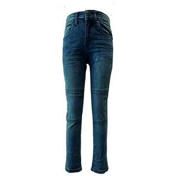 Dutch Dream Denim Jongens jeans broek slim fit hyper stretch bei jeans Blauw - 140