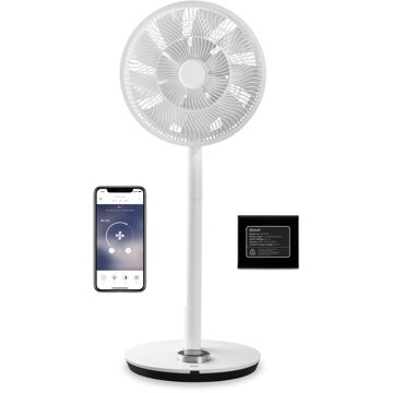 Duux DXCF13 Whisper Flex Smart Fan with Battery Pack Statiefventilator Wit