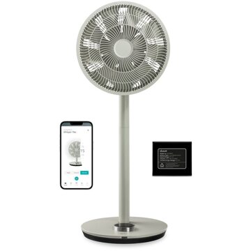 Duux Whisper Flex Smart Fan with Battery Pack Statiefventilator Groen