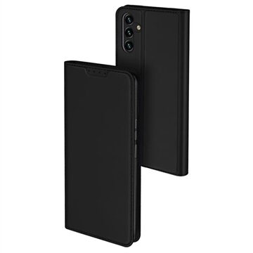 Dux Ducis Slim Softcase Bookcase voor de Samsung Galaxy A14 (5G/4G) - Zwart