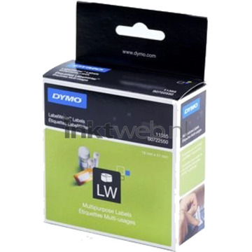 Dymo Authentieke Kleine Multifunctionele Labels (19 mm x 51 mm)
