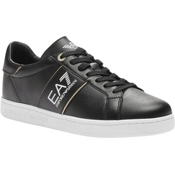 EA7 Classic Perf Sneakers Heren zwart - wit - goud - 42