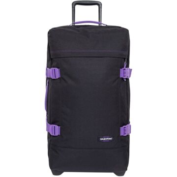 Eastpak Tranverz L kontrast vineyard zachte kofferreistas met wielen Paars - H 79 x B 40 x D 33 cm