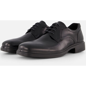 Ecco Helsinki Veterschoenen Zwart Leer 310401 - 40,42,43,44,48,49,50