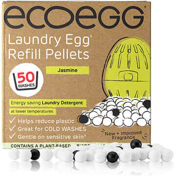eco egg Laundry Egg Refill Pellets Jasmine - Voor alle kleuren was 1ST