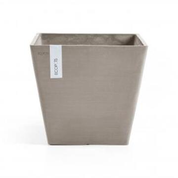 ECOPOTS Bloempot Ecota Vierkant Taupe 40x40cm