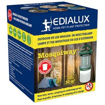 Edialux Uv Muggen- En Insectenlamp Mosquiway Flykiller Led