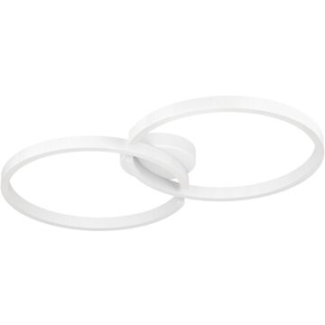 Eglo Amandolo Plafondlamp - LED - 67,5 cm - Wit - Dimbaar