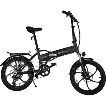 elektrische vouwfiets R200 zwart