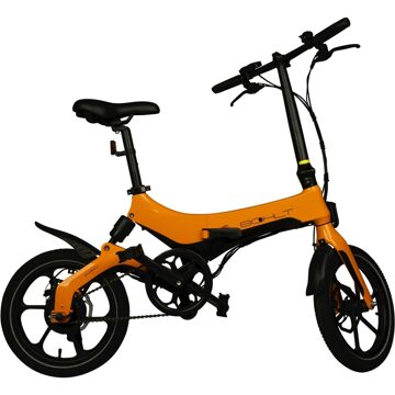 elektrische vouwfiets X160 oranje