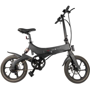 elektrische vouwfiets X160 zwart