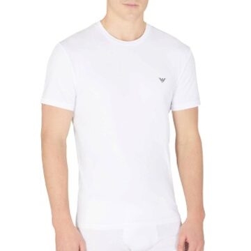 Emporio Armani Armani Cotton T-shirt * Actie * Wit - Small,Medium,Large,X-Large,XX-Large