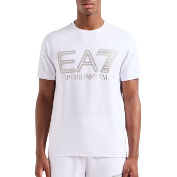 Emporio Armani EA7 T-Shirts Emporio Armani EA7 , White , Heren - L,S