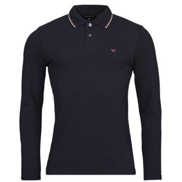 Emporio Armani Polo Shirt Lange Mouw Emporio Armani 8N1FB5" Blauw - S, M, L, XL, XXL