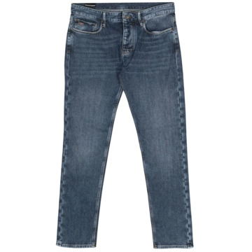 Emporio Armani Straight Jeans Emporio Armani , Blue , Heren - W38,W32,W36,W31,W30,W33,W34