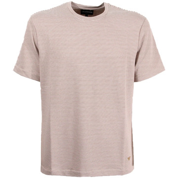 Emporio Armani T-Shirts Emporio Armani , Beige , Heren - Xl,L,S