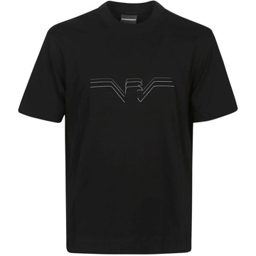 Emporio Armani T-Shirts Emporio Armani , Black , Heren - 2Xl,Xl,L,M,S