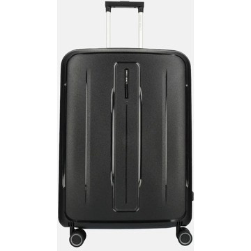 Enrico Benetti Chicago Spinner Large 75 black hardcase koffer Zwart - H 75 x B 50 x D 27,5 cm