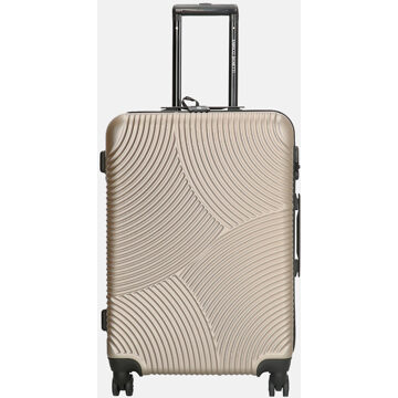 Enrico Benetti Harde koffer LouisvilleHoogte 65 cm - champagne