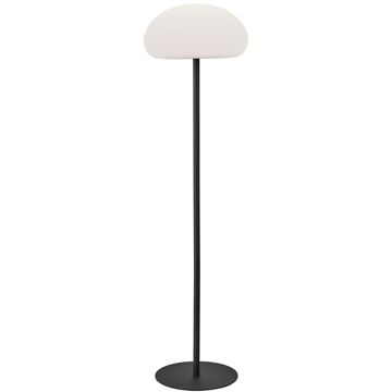 Enzo Sponge Moodmaker Vloerlamp Wit, Zwart