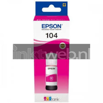 Epson 104 EcoTank inktfles Inkt Paars