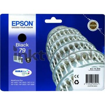 Epson T79 zwart cartridge