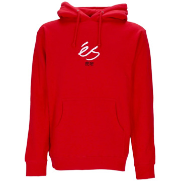 ES Tiger Block Rode Hoodie ES , Red , Heren - Xl,M