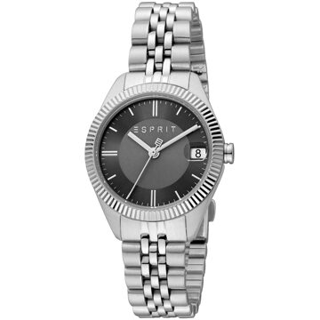 Esprit Madison Date ES1L340M0055 Dameshorloge Zwart