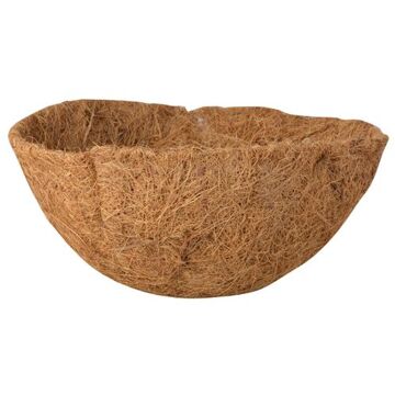 Esschert Design Inlegvel - kokos - voor hangmand - ca. 25 cm - Plantenbakken Bruin