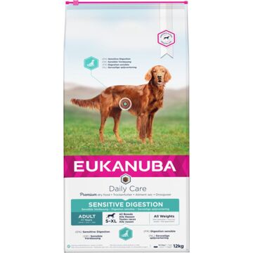 Eukanuba Daily Care Adult Sensitive Digestion - Hondenvoer - 12 kg