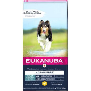 Eukanuba Graanvrij Adult Large - Hondenvoer - 12 kg