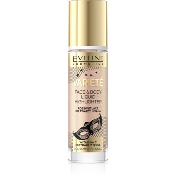 Eveline Highlighter Eveline Variete Liquid Highlighter 01 Champagne Gold 30 ml