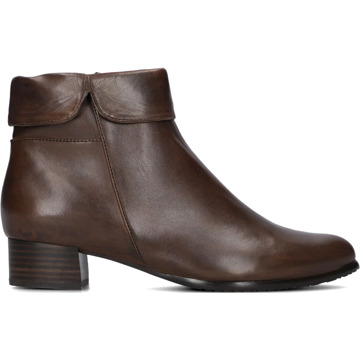 Everybody Bruin Leren Enkellaarsjes met Flap Everybody , Brown , Dames - 40 Eu,40 1/2 Eu,39 EU