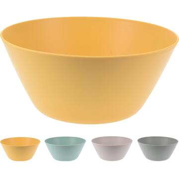 Excellent Houseware Schaal gerecycled kunststof 600ml verschillende